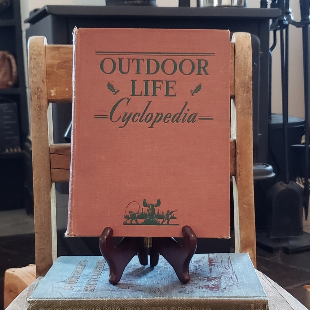 1942 Outdoor Life Cyclopedia Vintage Book